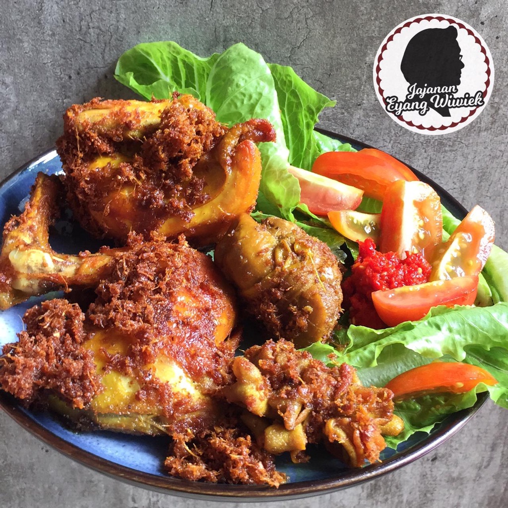 

Ayam Rempah Ungkep Bumbu Kuning Lengkuas Jajanan Eyang Wiwiek