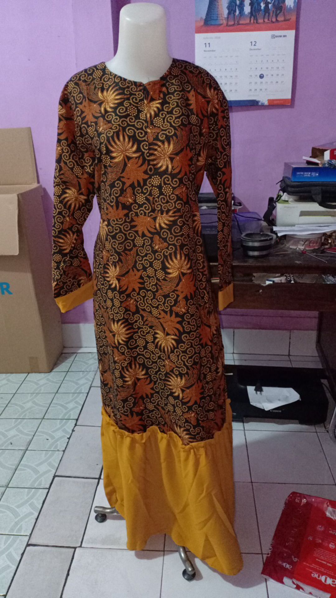 Maura Couple - Sania Ruffle Batik Couple Jumbo Ori Ndoro Jowi Dnt Garansi Termurah Shopee - Solo