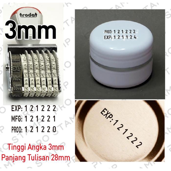 

Stempel | Stempel Angka Kode Produksi / Expired