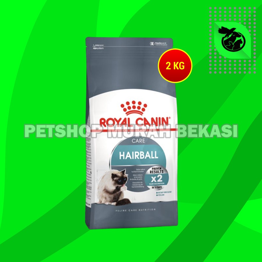 Royal Canin Hairball Care Cat Food Makanan Kucing cegah Hairball 2KG