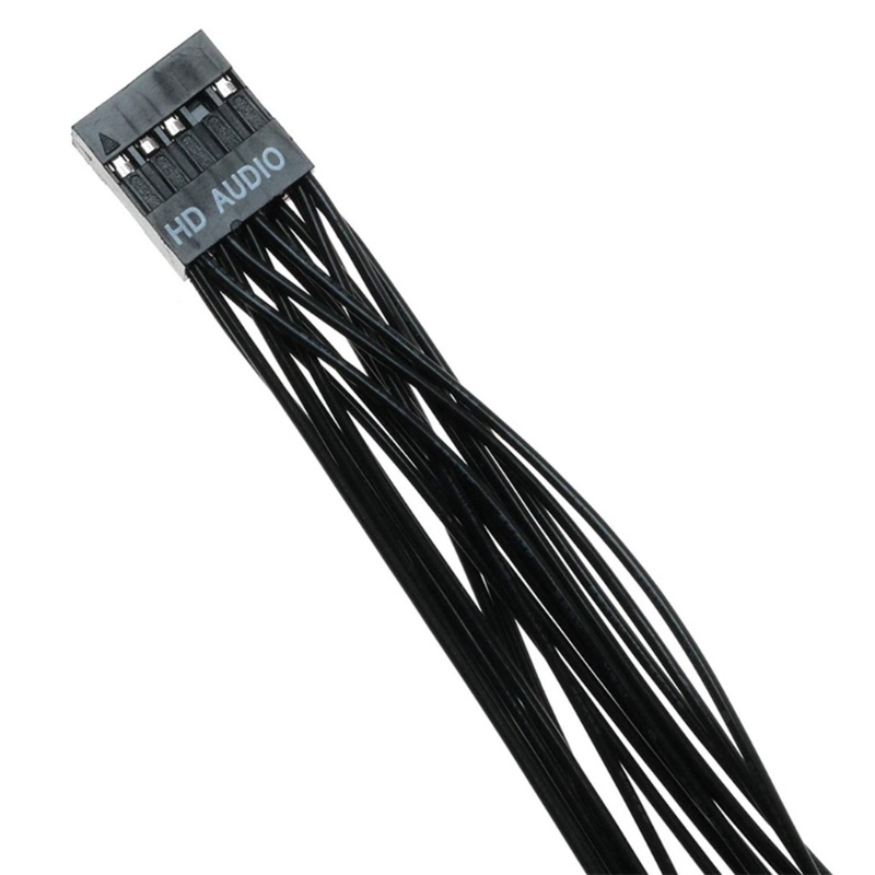 Gro 10cm / 0.39 &quot;9Pin Y Splitter Cable for Computer Motherboard Extension Cable Female to 2 Dual Male Wire