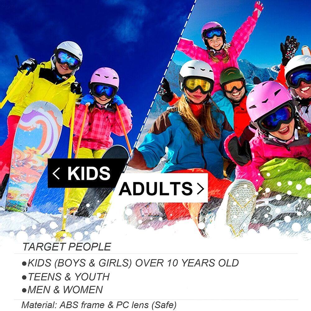 R-FLOWER Musim Dingin Tahan Angin Baru Tahan Debu Olahraga Luar Ruangan Snowboard Eyewear Glasses