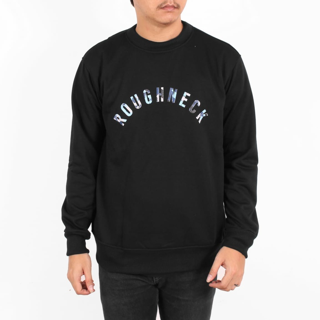 Roughneck SS101 White Sig Sea Camouflage Crewneck-sweatshirt roughneck-crewneck roughneck - Bisa Bayar Ditempat (COD)