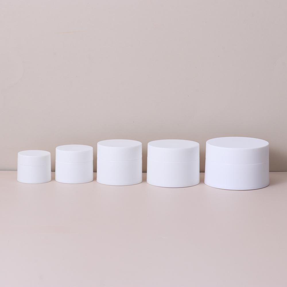 TOP 1Pcs Makeup Jar Plastic Travel Bottle Cosmetic Plastic Box Cream Jar