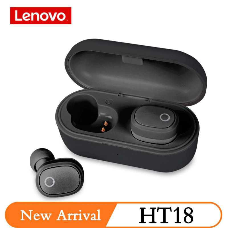 Lenovo TWS Earphone True Wireless Bluetooth 5.0 Charging Dock