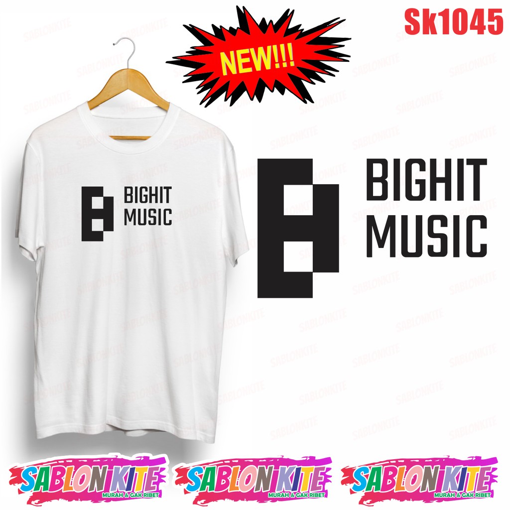 MURAH!!! KAOS BIG HIT BIGHIT MUSIC BESAR SK1045 FG JK SG JH V UNISEX