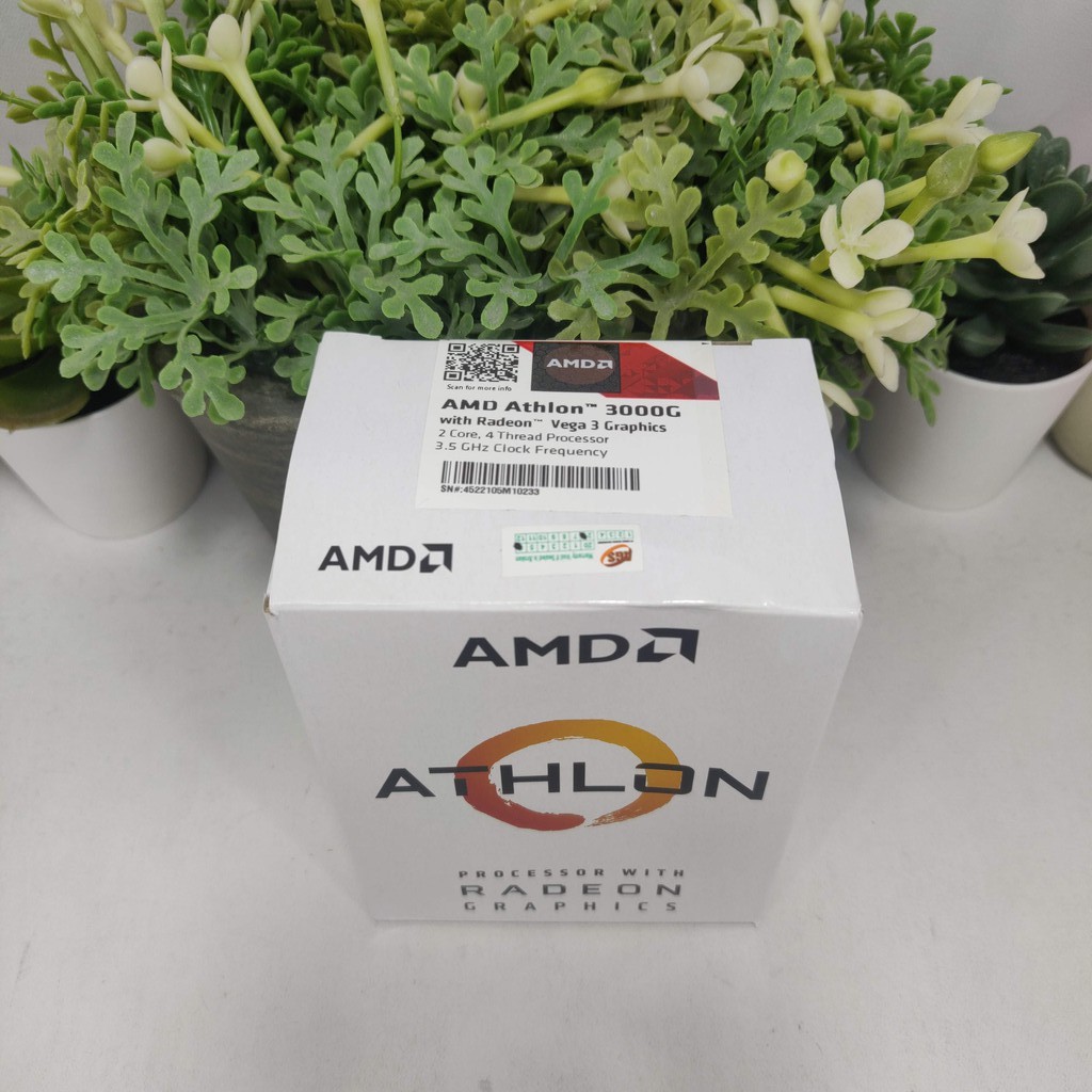 Processor AMD Athlon 3000G 3.50GHz (Radeon Vega 3) AM4 Bukan 200GE