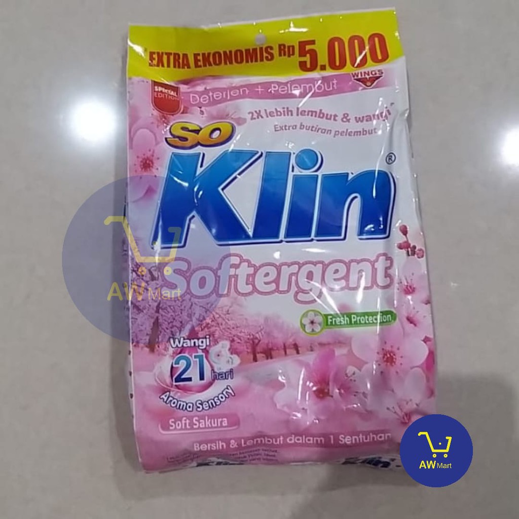 Deterjen Soklin Bubuk 245gr (DARI PABRIK LANGSUNG) Detergen