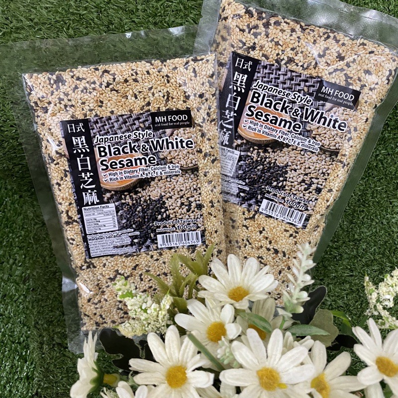 MH Natural Black and White Sesame Japanese Style 100gr