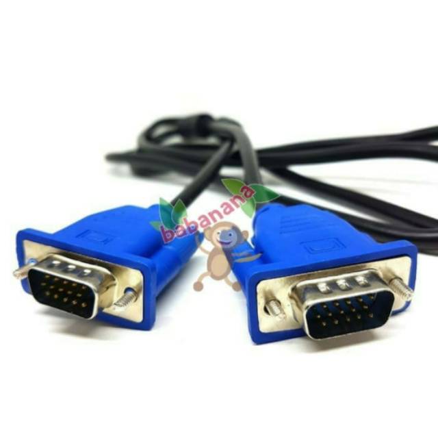 Kabel VGA female to VGA female cable extension monitor lcd led