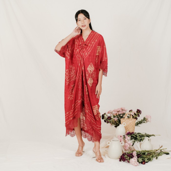 TERBARU        kaftan batik viscose / kaftan jumbo