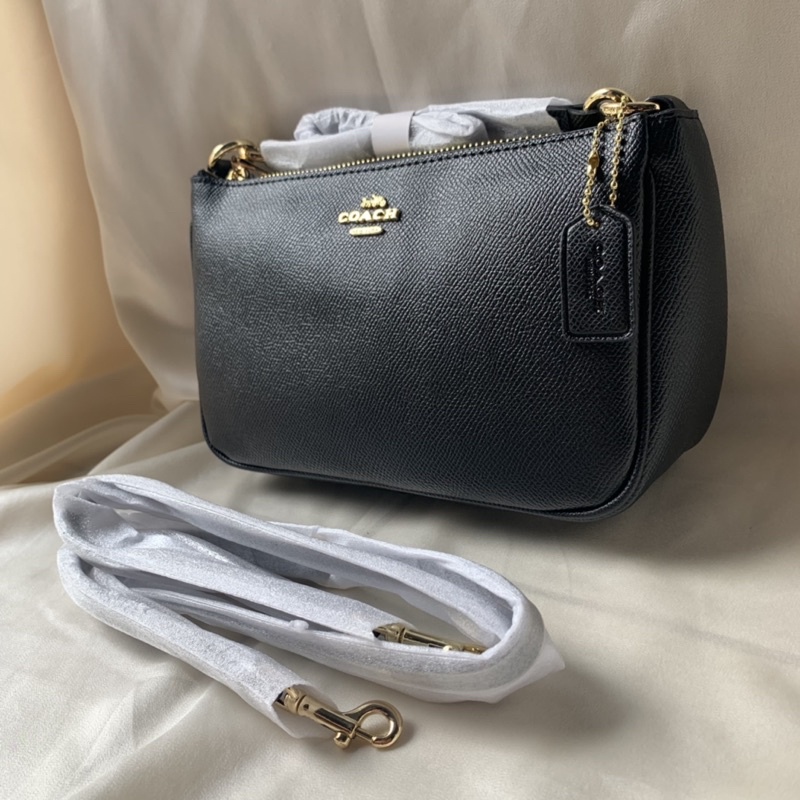 COACH SIGNATURE TOP HANDLE POUCH (25591)