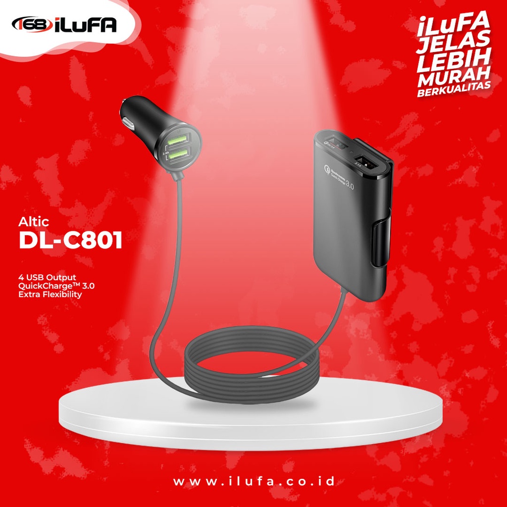 SAVER MOBIL /CHARGER MOBIL ALTIC 2.4A ORIGINAL