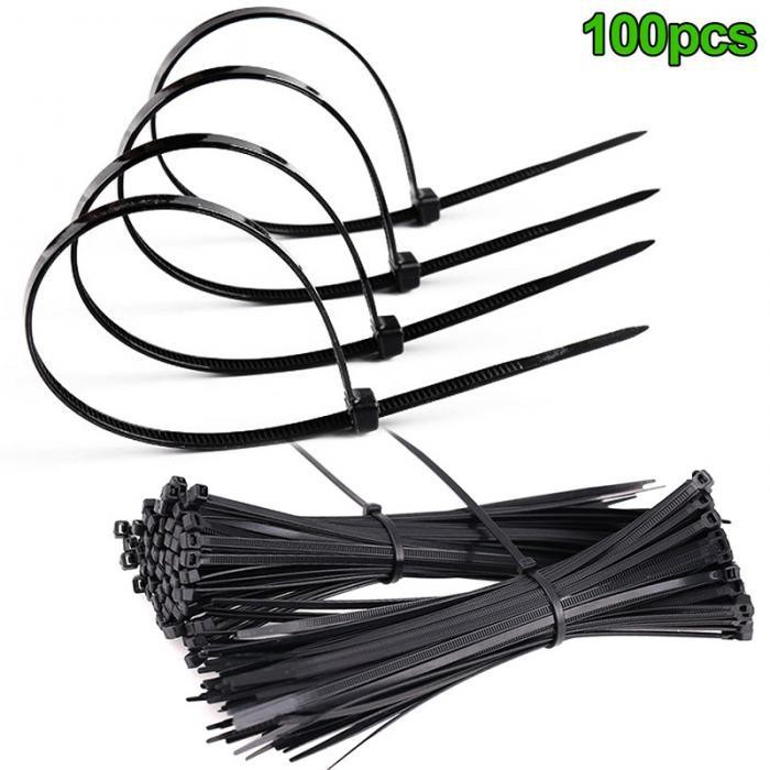 TALI KABEL TIS CABLE TIES TALI SEGEL MAKANAN WARNA 100 PCS 15 CM 2 MM