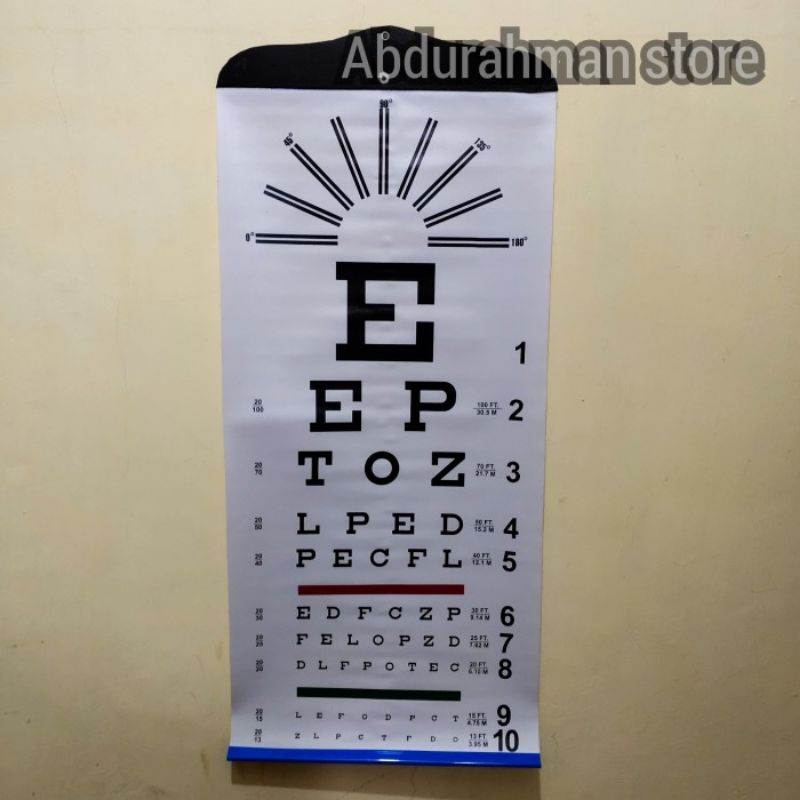 Snellen chart