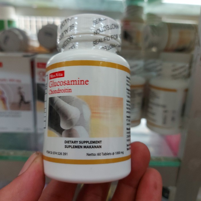 maxvita glucosamine chondroitin 60 tablet 1000 mg / suplemen sendi