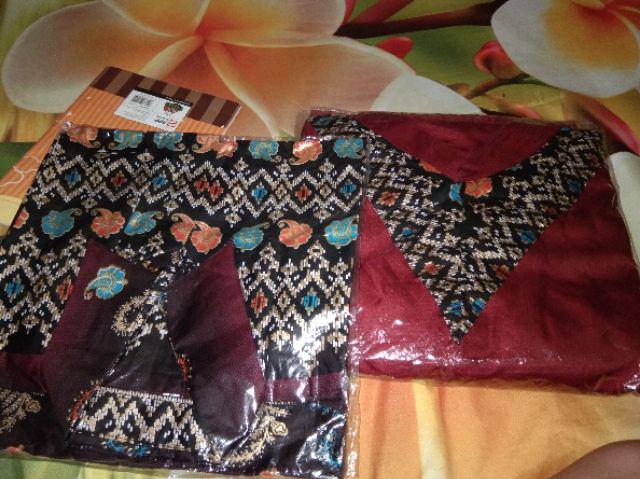 Maura Couple - Sania Ruffle Batik Ori Gamis Balotelli Azzahra Jumbo