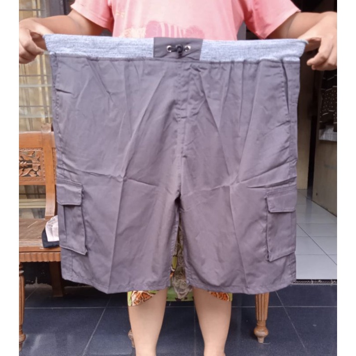 CARGO RIP PENDEK SUPER JUMBO XXXL/KOLOR CARGO BIG SIZE