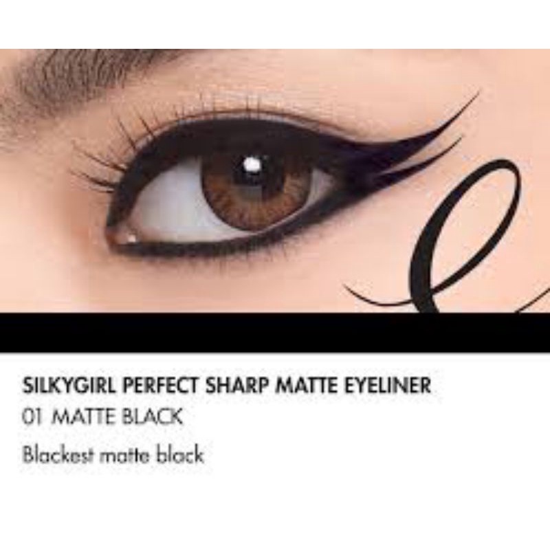 SILKYGIRL EYE LINER PERFECT SHARP MATTE (SPIDOL) @MJ