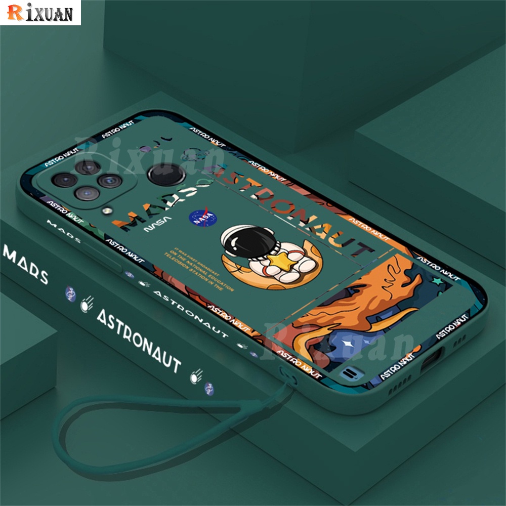 Casing Softcase Realme8i Realme C21Y C11 2021 C20 C15 C12 C25S C25 C3 C2 C1 Realme5 5i 6i Narzo 30A Motif Mars Astrona