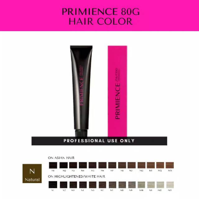 80 ML Shiseido  Profesional PRIMIENCE ENRICH Hair Color 