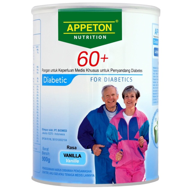 Appeton 60+ Diabetic Vanilla 900gr