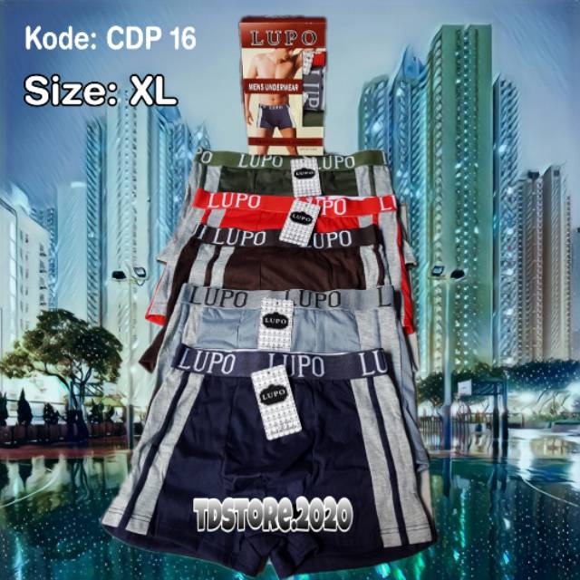 Celana Boxer Pria LUPO