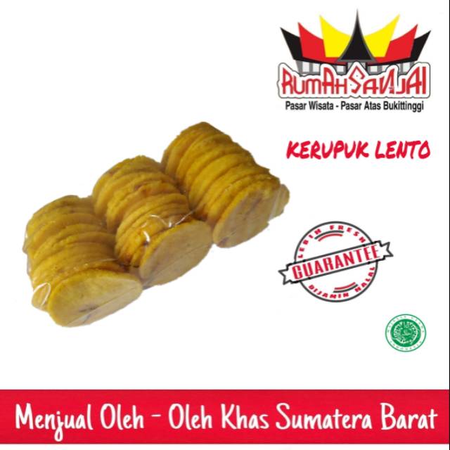 

KERUPUK LENTO uk KECIL 200 gr