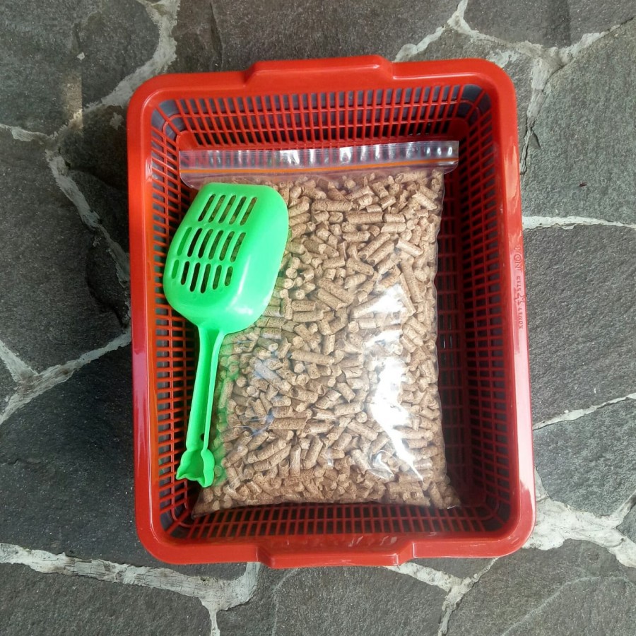 Starter Pak Wood Pellet kucing Paket Hemat Wood Pelet kandang