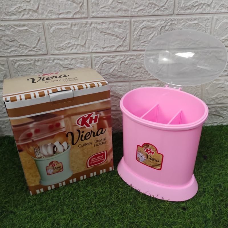 Tempat Sendok Garpu Tertutup-Tempat Sendok Garpu Plastik