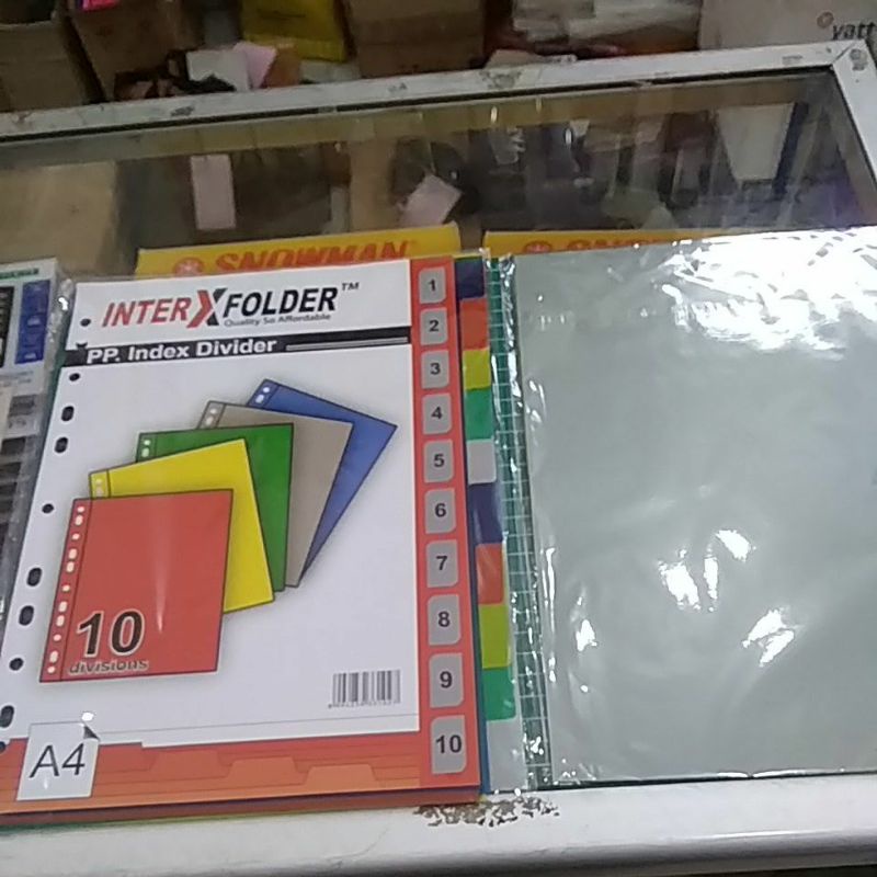 

Divider A4 Inter X 10 Tab