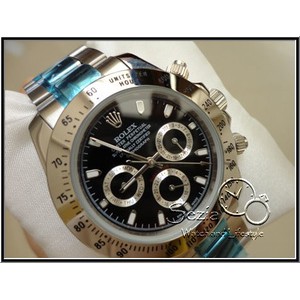 Rolex Daytona Black - Silver