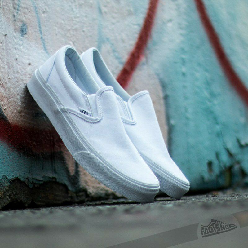 [COD] PREMIUM QUALITY! Sepatu Slip On Classic - Black, White, Full Black (IMPOR VIETNAM)