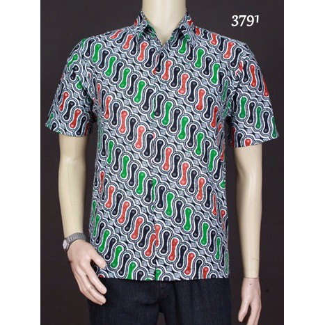 Baju Batik, Kemeja Batik Pria Modern BP3791 ASK
