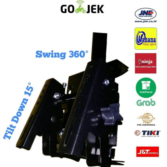 Bracket TV Gantung Bracket Plafon 24 Inch Bisa Gojek ori