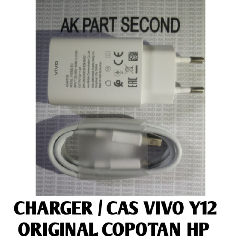 CHARGER / CAS VIVO Y12 ORIGINAL COPOTAN HP