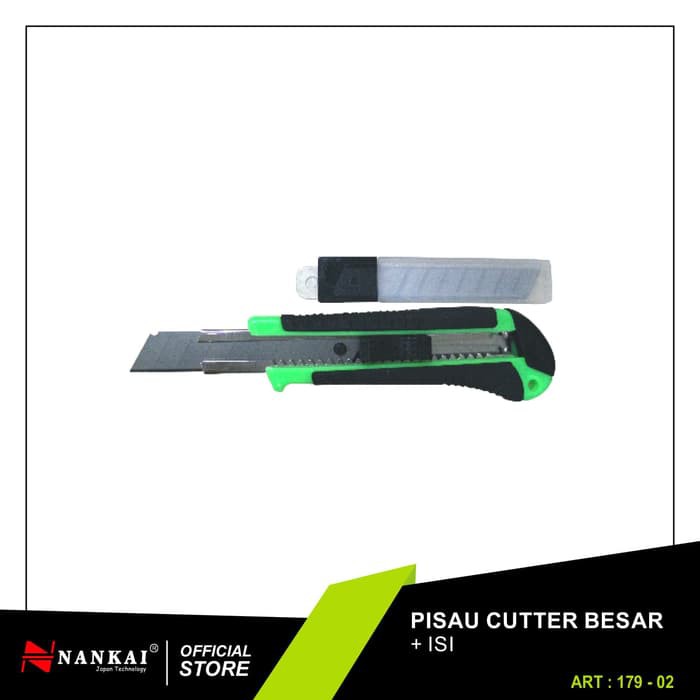 

NK Pisau Cutter + Isi Nankai