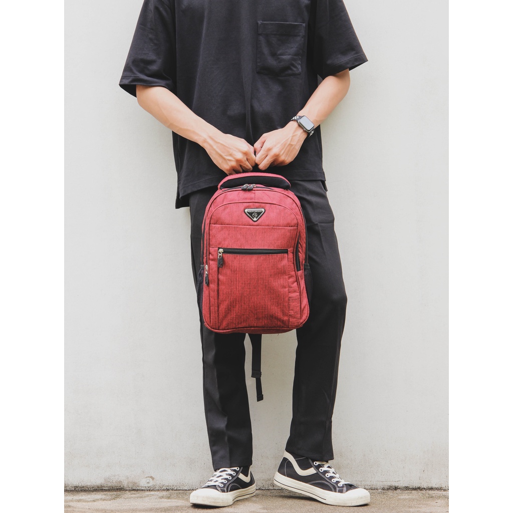 [KLIKTAS] Tas Ransel Unisex - Ransel Polo Caesar 33023-Ransel Backpack Sekolah