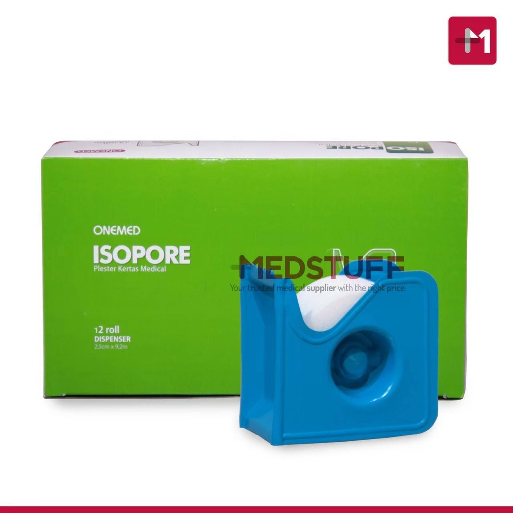 Isopore 2,5cm x 9m seperti micropore