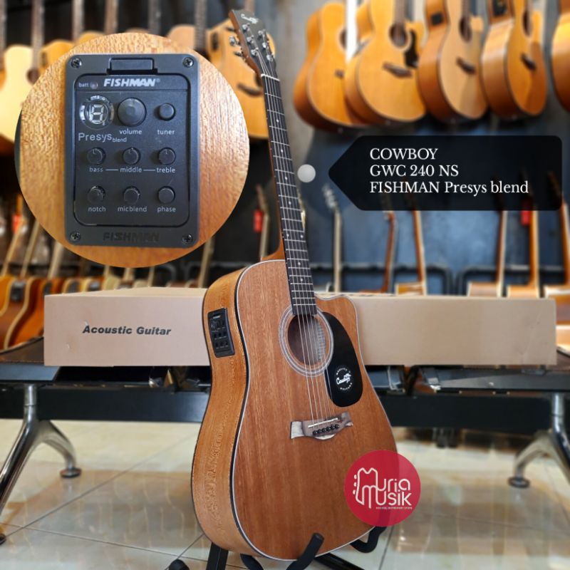 Gitar Cowboy GWC 240 NS EQ Fishman
