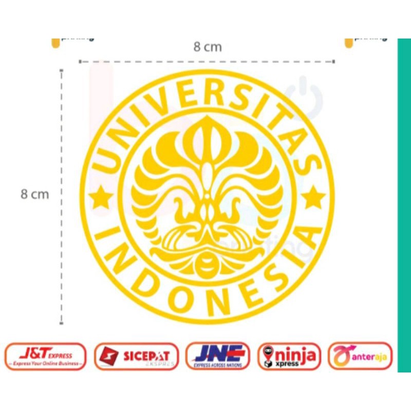 

CUTTING STICKER / ORACAL 651/ CUTTING/CUTTING/CUSTOM / STICKER UI / UNIVERSITAS INDONESIA / STICKE MOBIL / STICKER MOTOR / BEST SELLER / CUTTING BULAT / KAMPUS .