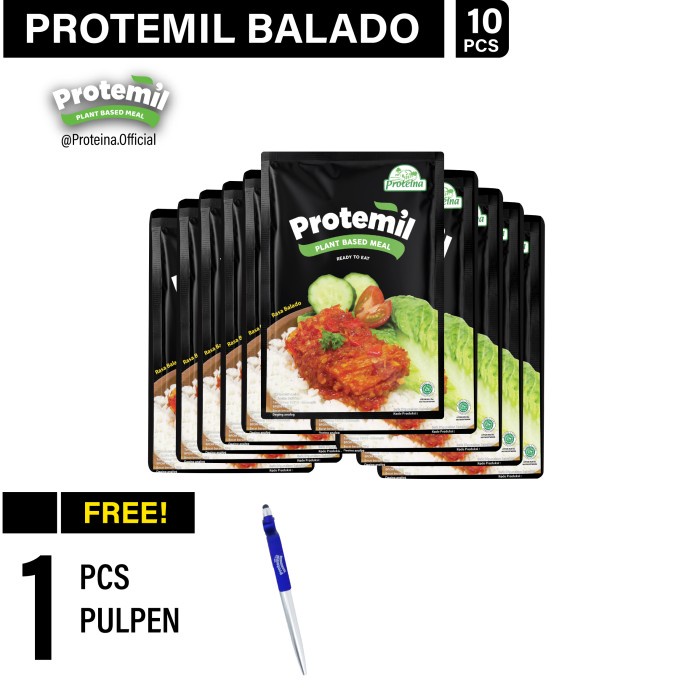 

Protemil Balado 10Pcs + Free Pulpen