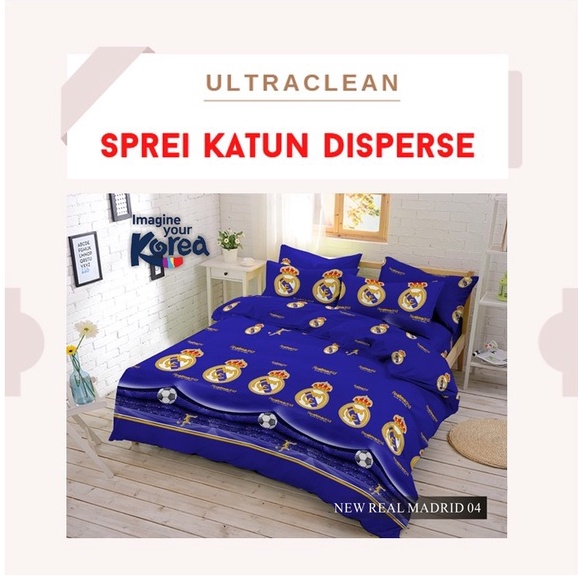 Sprei Homemade Minimalis Zeeline ukuran 90 100 120 140 160 180x200 &amp; 200