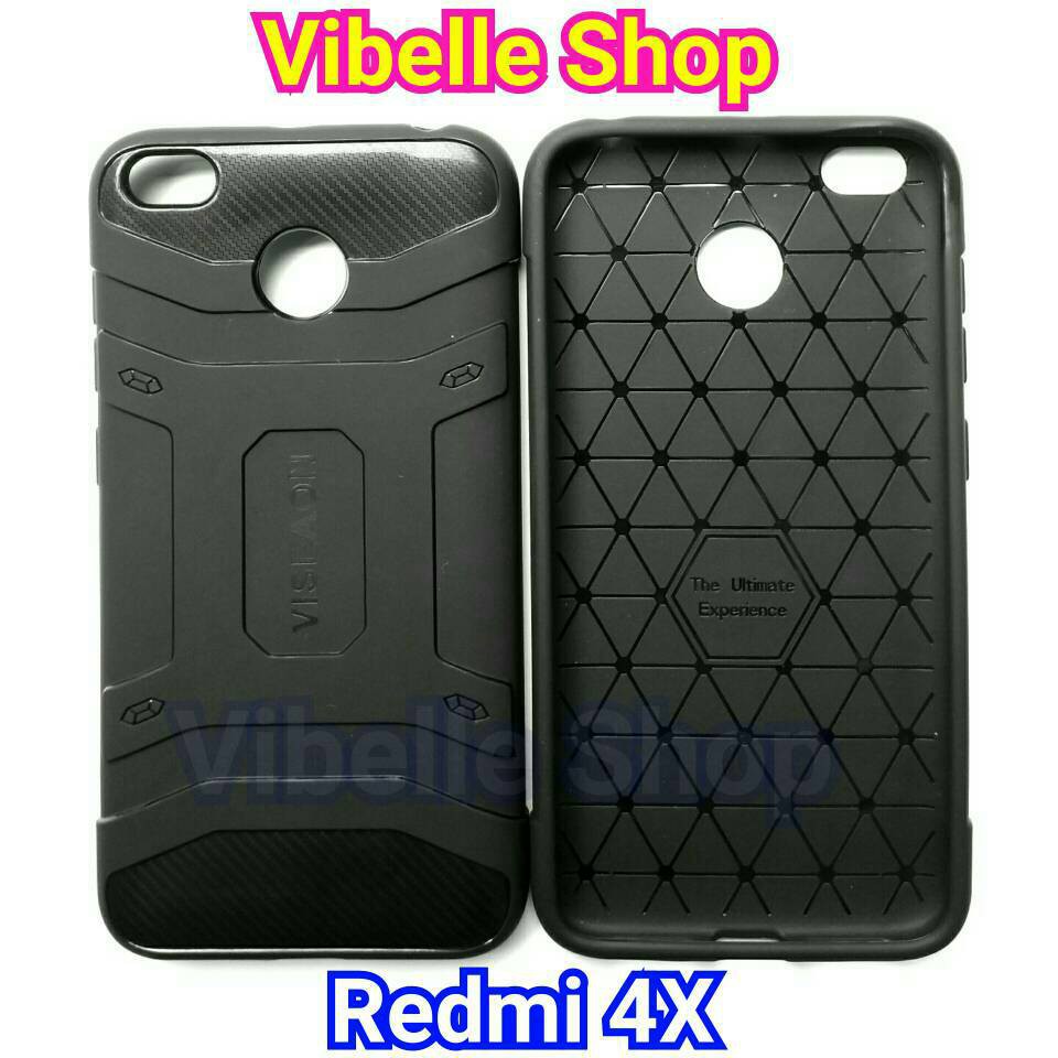 Softcase Soft Case Xiaomi Redmi 4X Viseaon Carbon Redmi4X Redmi 4 X