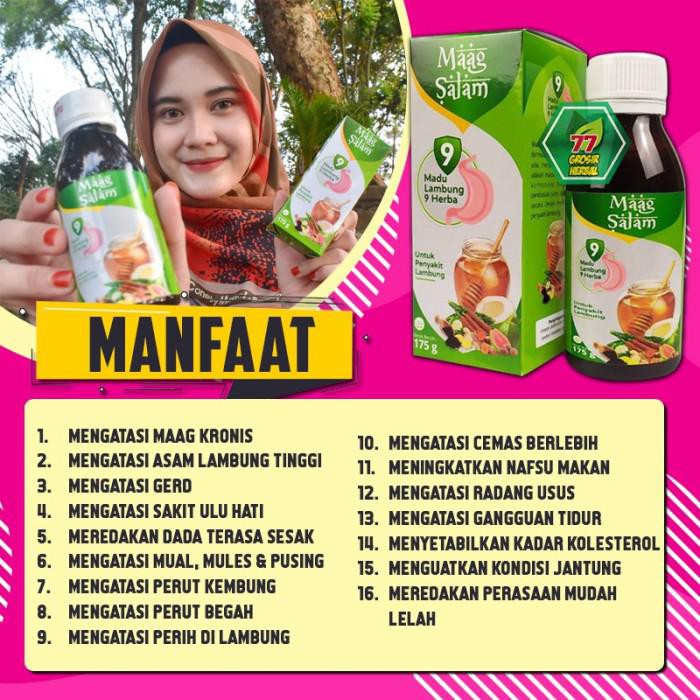 Maag Salam - Obat Maag, Madu Lambung