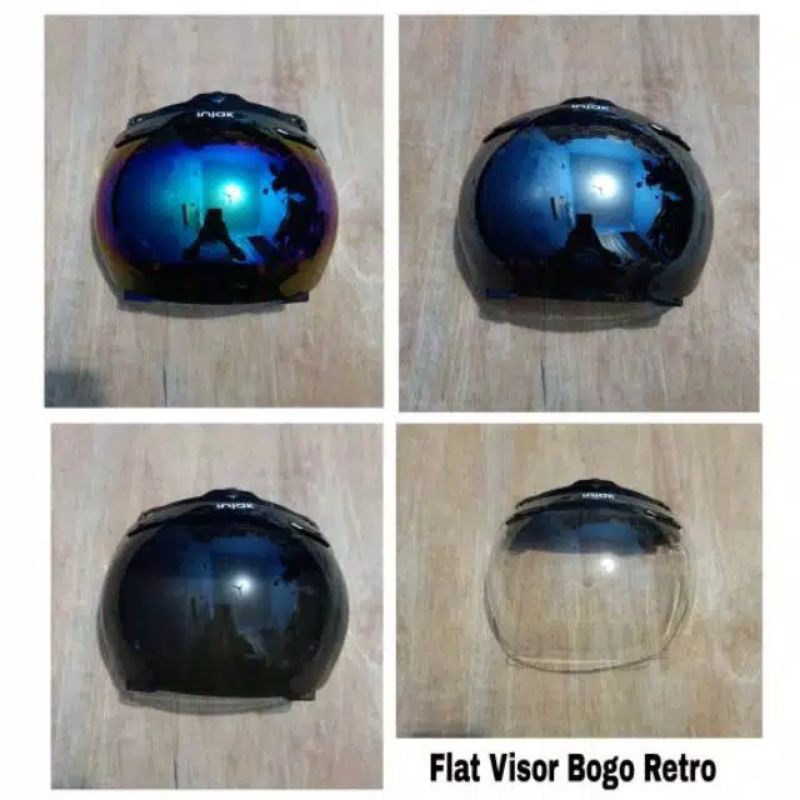Kaca Bogo Helm Retro Cembung Visor helm kaca helm visor Bogo retro injak