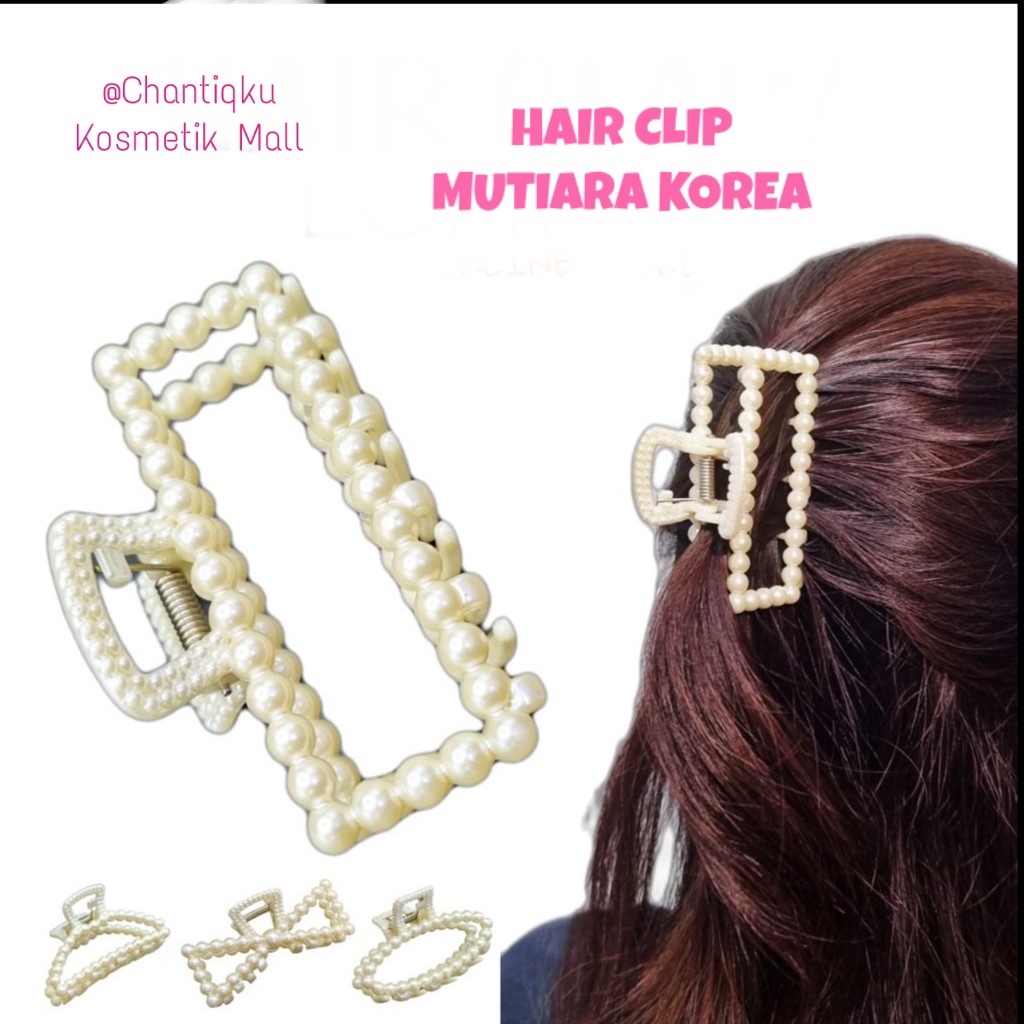 JEPIT RAMBUT MUTIARA KOREA - HAIR CLIP - HAIR CLAW