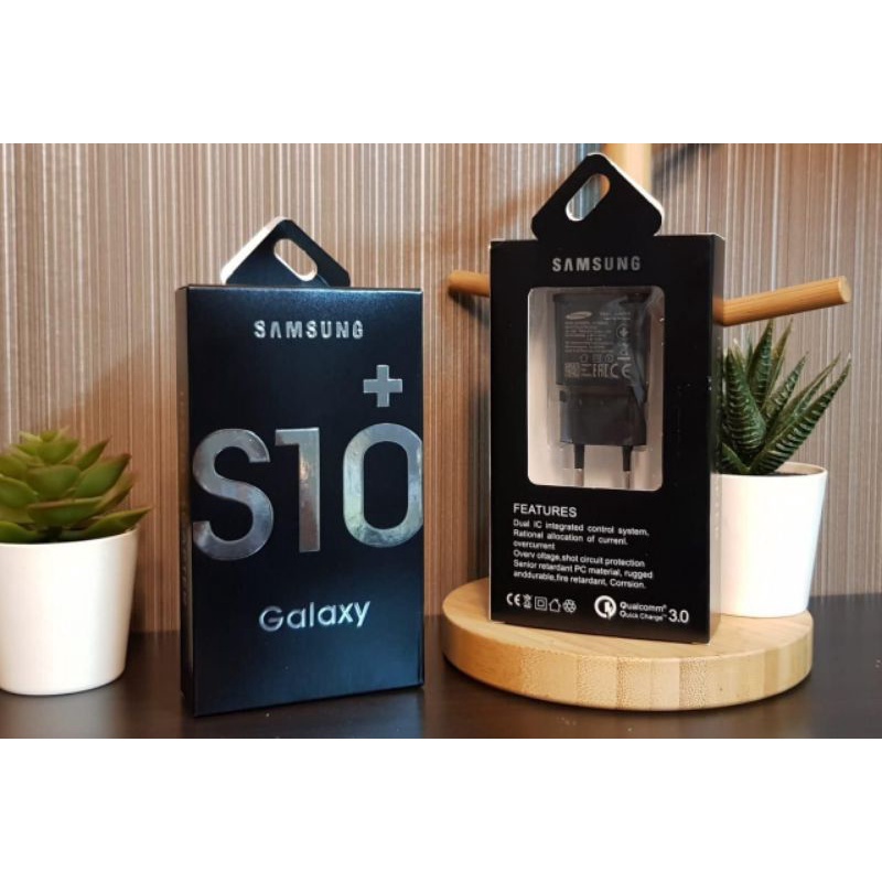 Charger Samsung S10+ Super Fast Charging ♧