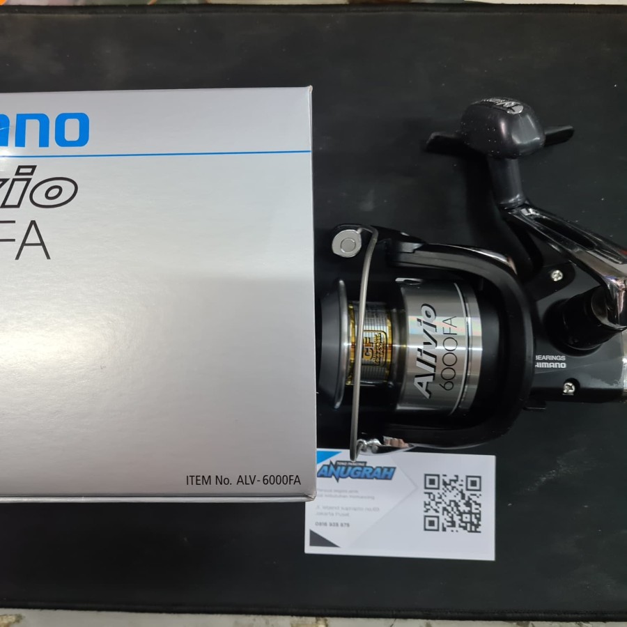 Alat Pancing Murah Rill Rell Shimano Alivio 6000 fa Gulungan Katrol Senar