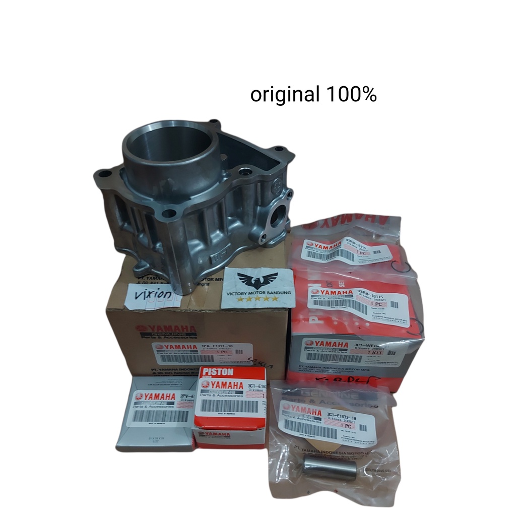 Cylinder Blok Seher Boring seher kit original Vixion Old Vixion New v2 R15 Asli YGP